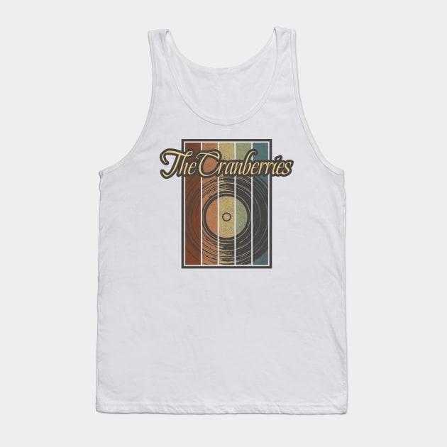 The Cranberries Vynil Silhouette Tank Top by North Tight Rope